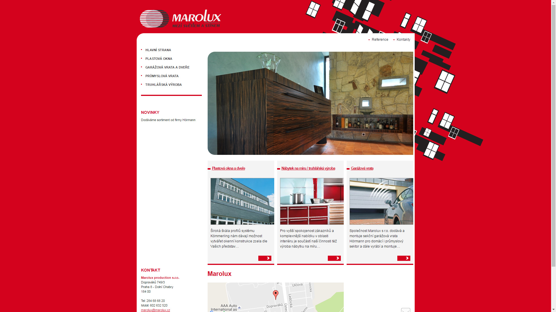 Marolux - web výrobce plastových oken